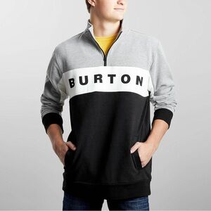 Burton Men's Lowball Quarter Zip Fleece Sweater